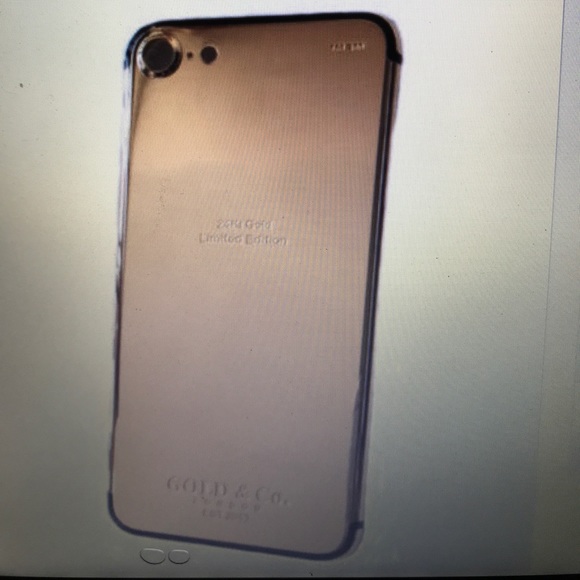 24 GOLD PLATED LIMITED EDITION BACK HOUSING FRAME - Picture 1 of 4